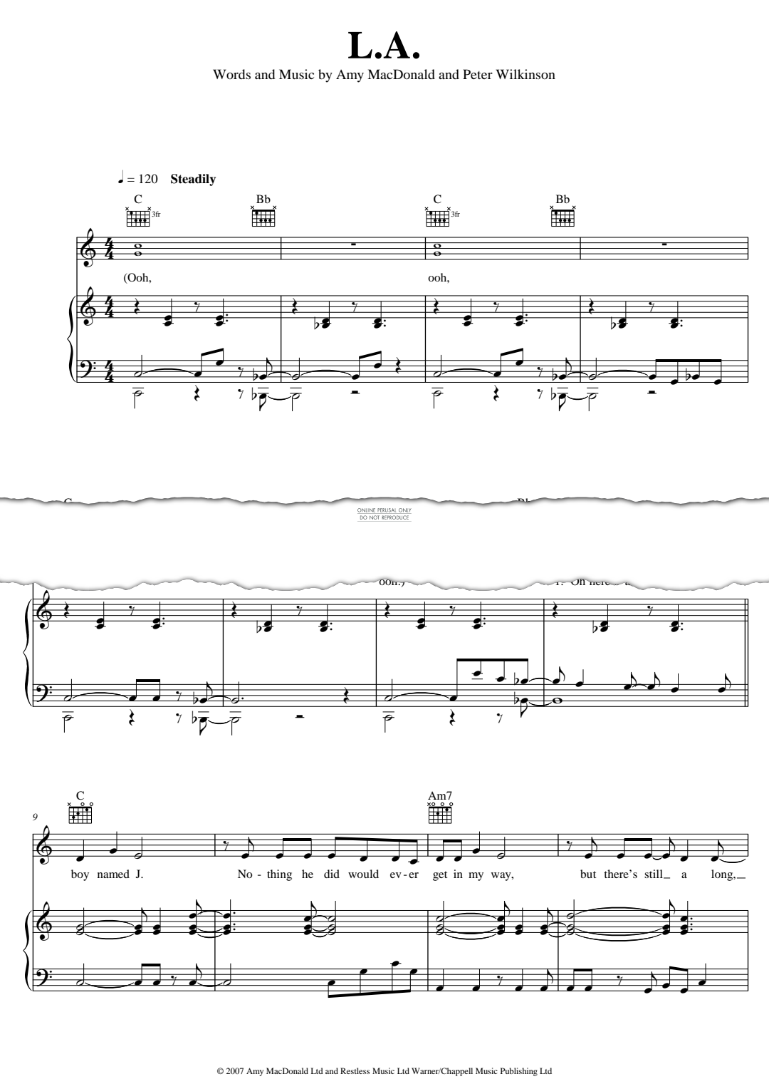 Produktgalerie: Seite 1 von 1 L.A, Amy Macdonald, Gesang, Gitarre, Klavier