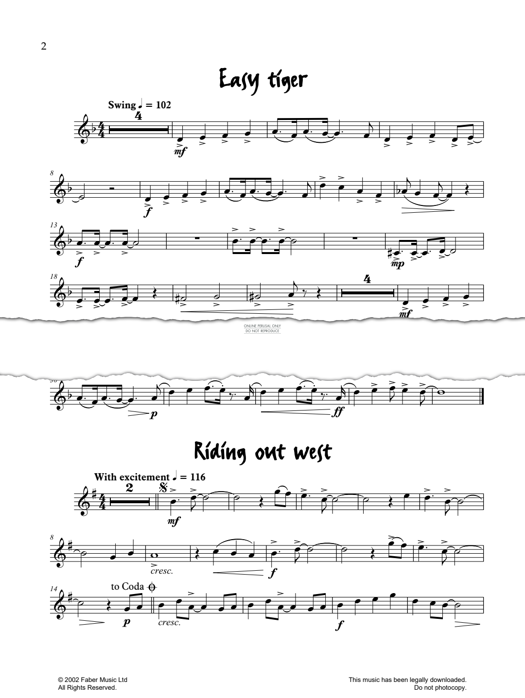 Produktgalerie: Seite 1 von 1 Easy Tiger  (from 'Really Easy Jazzin' About'), Pam Wedgwood, Klavier, Oboe