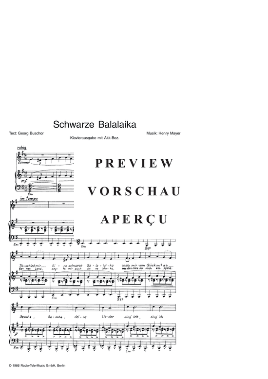 Produktgalerie: Seite 4 von 4 Schwarze Balalaika, 	Alexandra, Klavier und Gesang