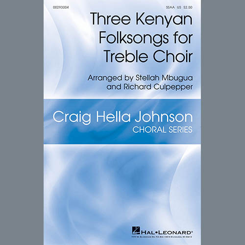 Produktbild zu: Three Kenyan Folksongs for Treble Choir