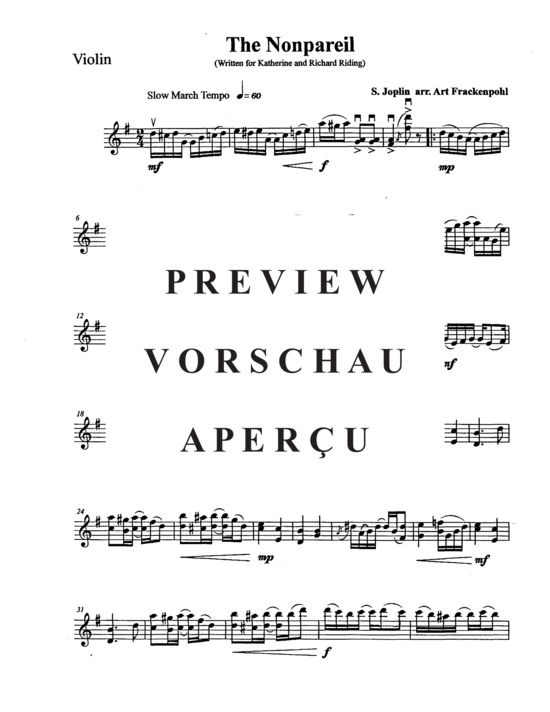 Produktgalerie: Seite 7 von 10 The Nonpareil , , (Violine + Tuba)