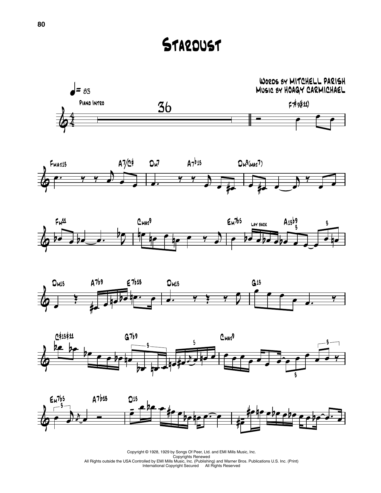 Produktgalerie: Seite 1 von 1 Stardust, Dizzy Gillespie, Trompete