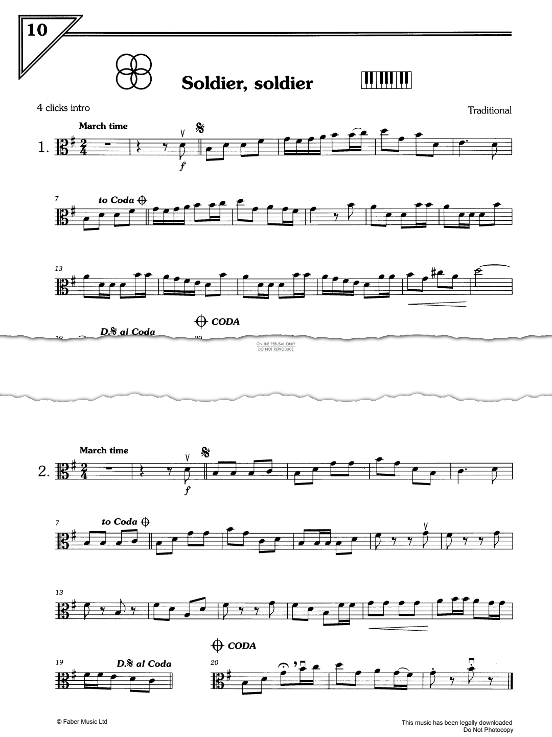 gallery: Soldier, Soldier, Traditional