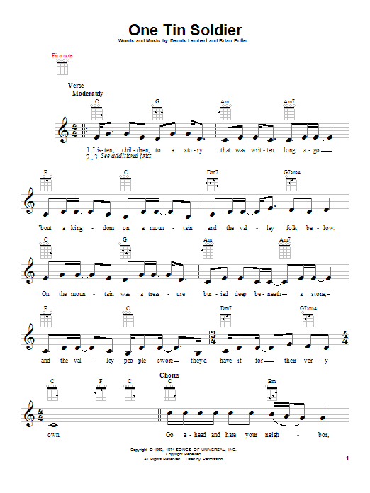 Product gallery: Page 1 of 1 One Tin Soldier, Coven