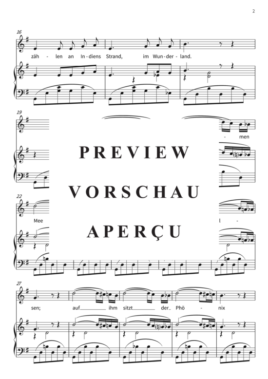 Produktgalerie: Seite 5 von 8 Hindu - Lied - aus Sadko, , (Gesang + Klavier)