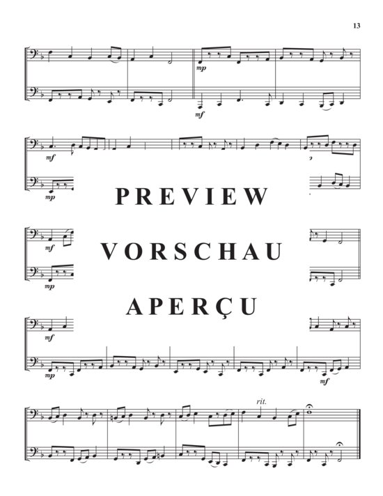 Product gallery: Page 15 of 21 12 Easy Duets for Tubas , , (Tuba Duet)