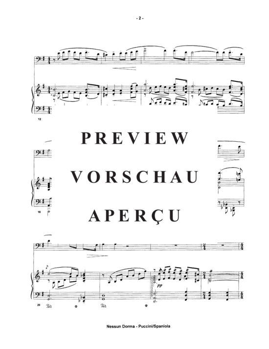 gallery: Nessun Dorma , , (Euphonium + Klavier)
