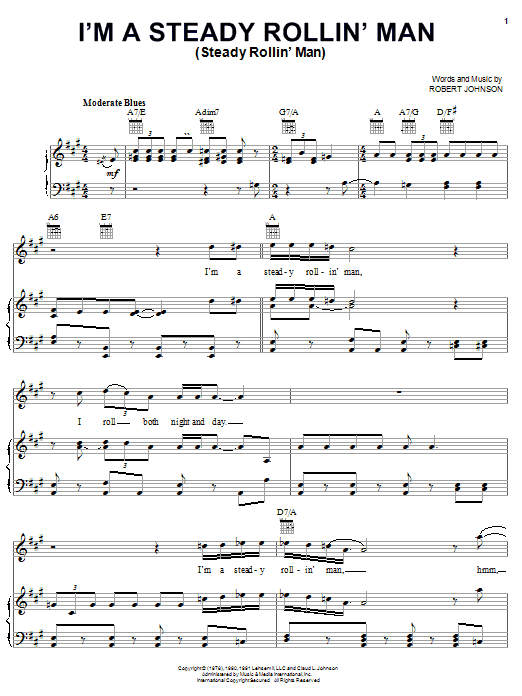 Produktbild zu: I'm A Steady Rollin' Man (Steady Rollin' Man)