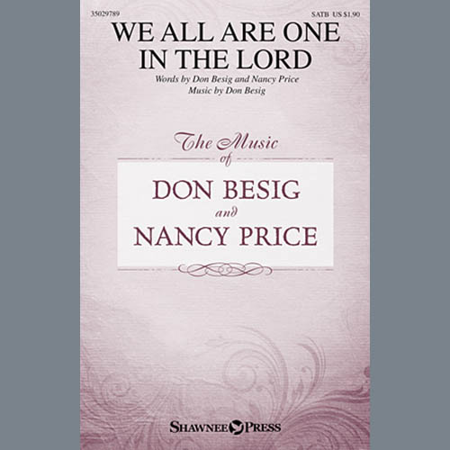 cover: We All Are One In The Lord, Don Besig