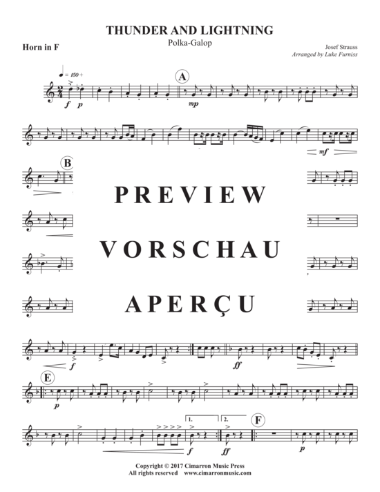 Produktgalerie: Seite 13 von 18 Thunder and Lighting , , (Blechbläserquintett)
