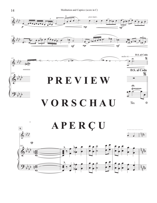 Produktgalerie: Seite 19 von 21 Meditation and Caprice , , (Trompete und Klavier)