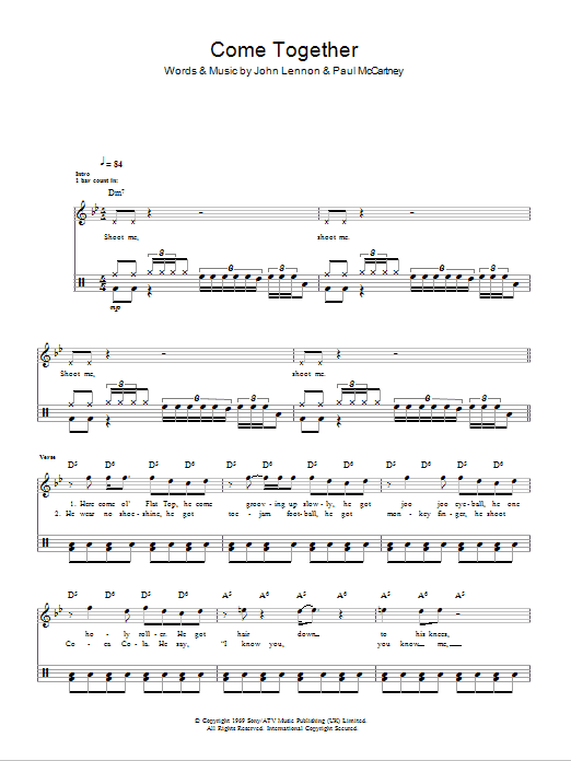 Produktgalerie: Seite 1 von 1 Come Together, The Beatles