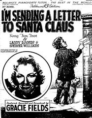 cover: I'm Sending A Letter To Santa Claus, Gracie Fields, Gesang, Gitarre, Klavier