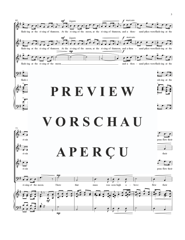 Produktgalerie: Seite 7 von 11 The Rising of the Moon, , Gemischter Chor