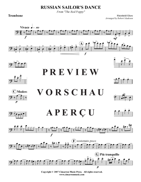 Produktgalerie: Seite 11 von 18 Russian Sailor Dance , , (Blechbläserquintett)