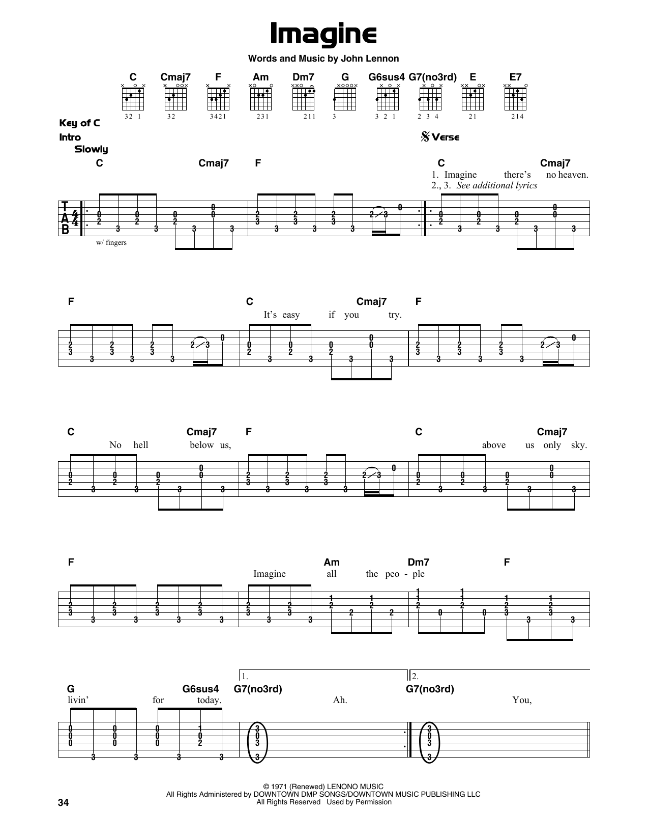 Produktgalerie: Seite 1 von 1 Imagine, John Lennon