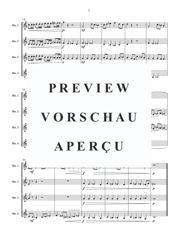 Produktgalerie: Seite 4 von 11 Suite, , Horn Quartett