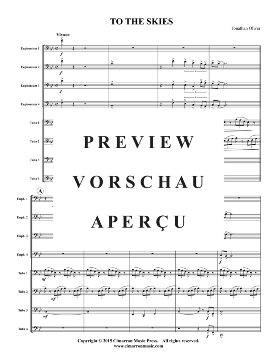 Product gallery: Page 2 of 21 To the Skies , , (Tuba Ensemble EEEETTTT)