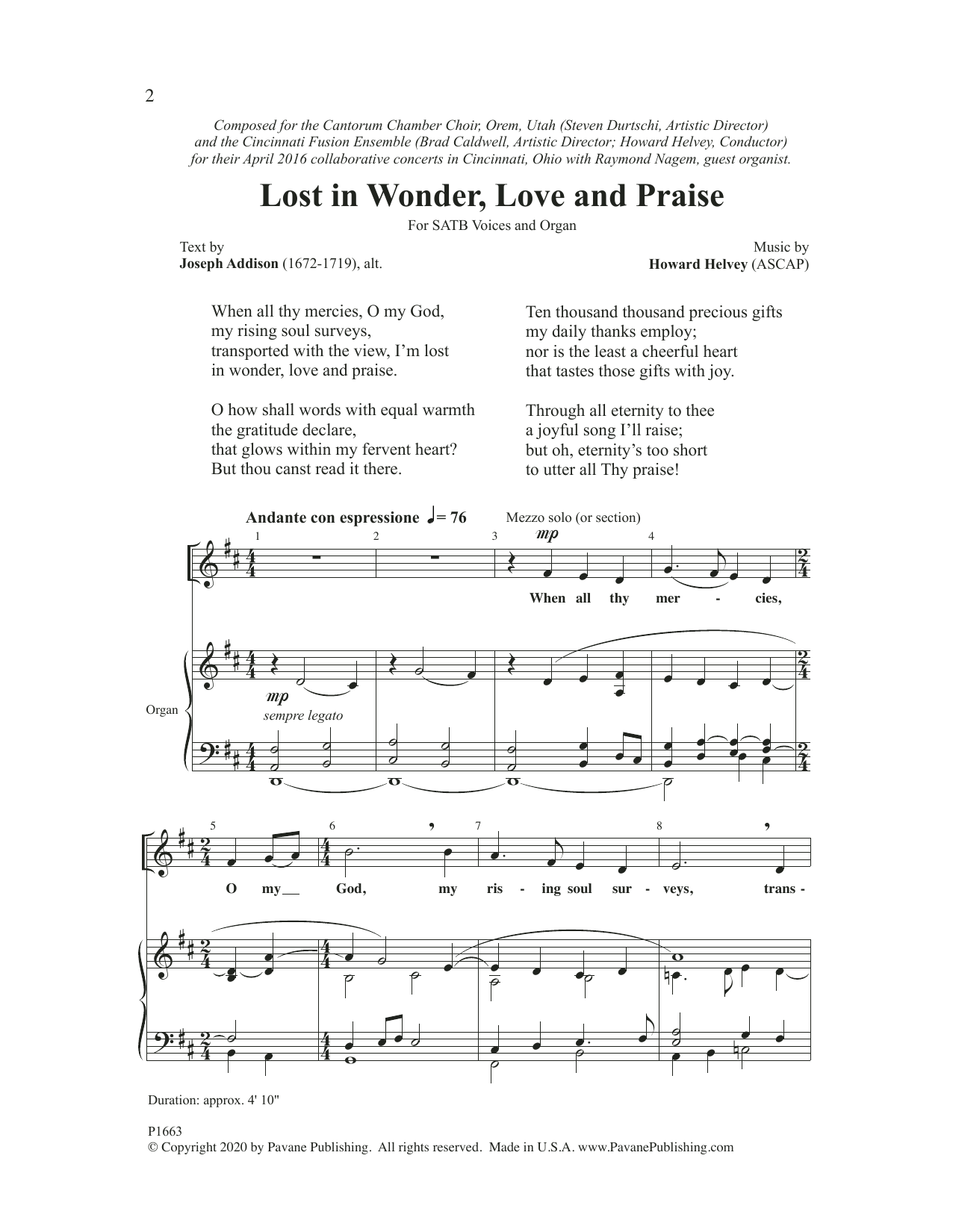 Product gallery: Page 1 of 1 Lost In Wonder, Love And Praise, Howard Helvey