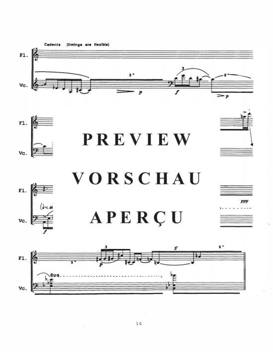 Product gallery: Page 16 of 21 Traces , , (flute, clarinet, bass clarinet, violin and cello)