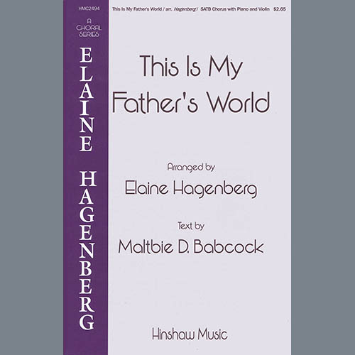 Produktbild zu: This Is My Father's World