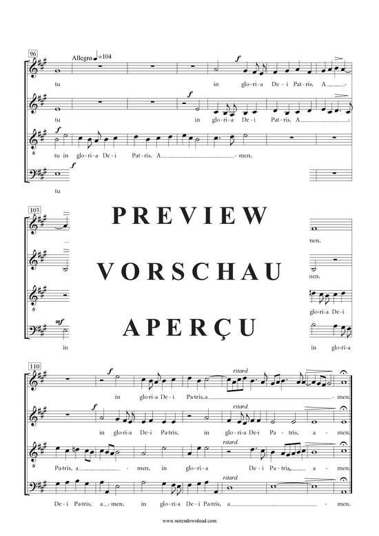 gallery: Messe , , (Gemischter Chor SATB)