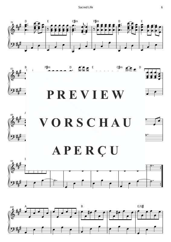 Produktgalerie: Seite 8 von 10 Sacred Life, Marco Wolf, Klavier Solo