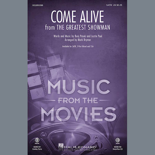 Produktbild zu: Come Alive (from The Greatest Showman) (arr. Mark Brymer)
