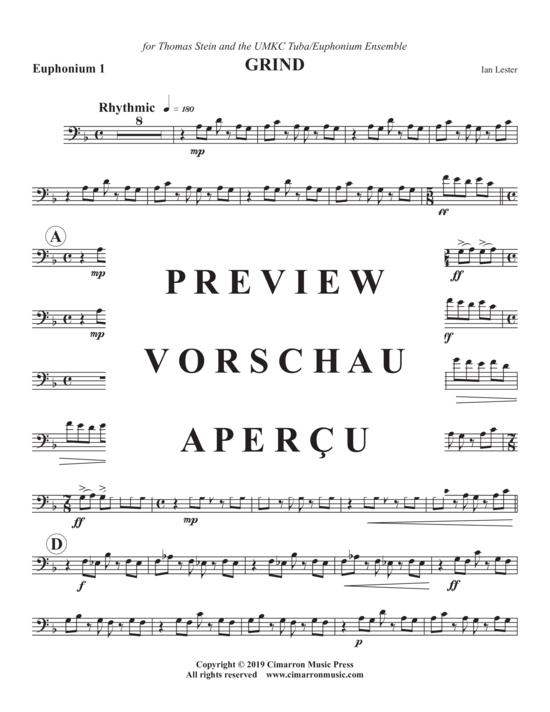 Product gallery: Page 12 of 21 Grind , , (Tuba Quartett EETT)