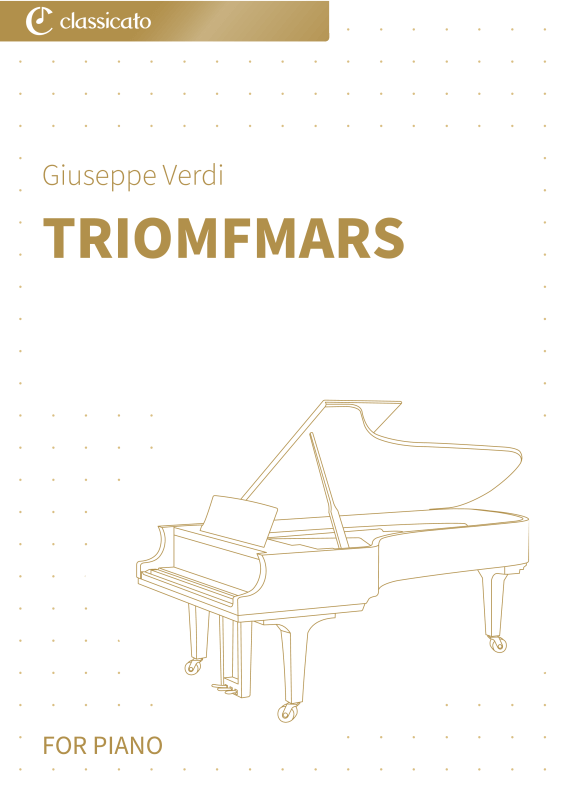 Product picture to: Triomfmars - Vereenvoudigde versieGiuseppe Verdi
