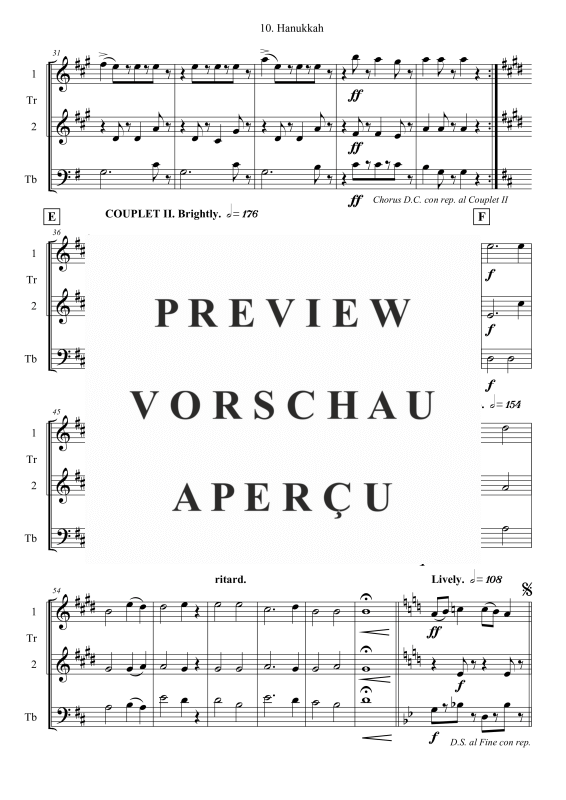 gallery: Hanukkah, , Blechbläser Trio