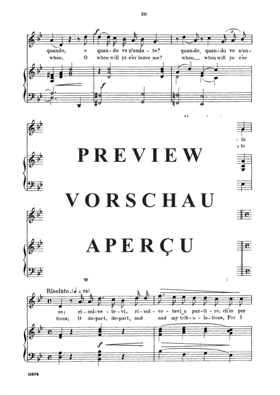 gallery: E quando ve n´andate , Parisotti, Alessandro, (Gesang hoch + Klavier)