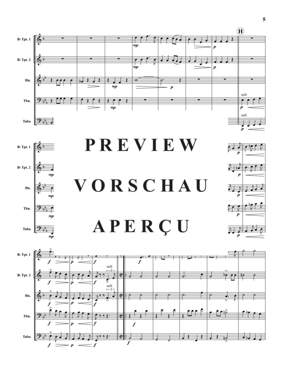 Produktgalerie: Seite 6 von 18 Americana Medley II , , (Blechbläserquintett)