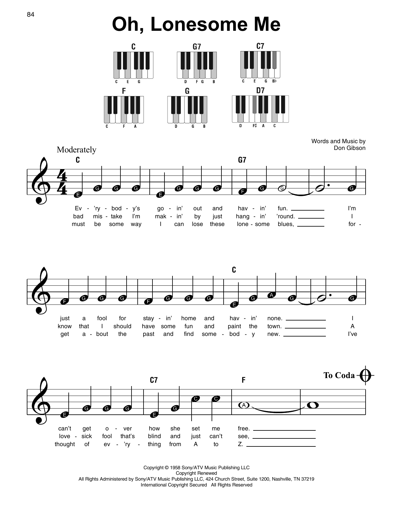 Produktbild zu: Oh, Lonesome Me