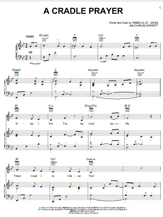 Produktbild zu: A Cradle Prayer