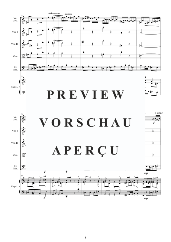 Produktgalerie: Seite 9 von 11 6 Violin Konzerte, , Gemischtes Ensemble Violine, Streicher und Cembalo BC