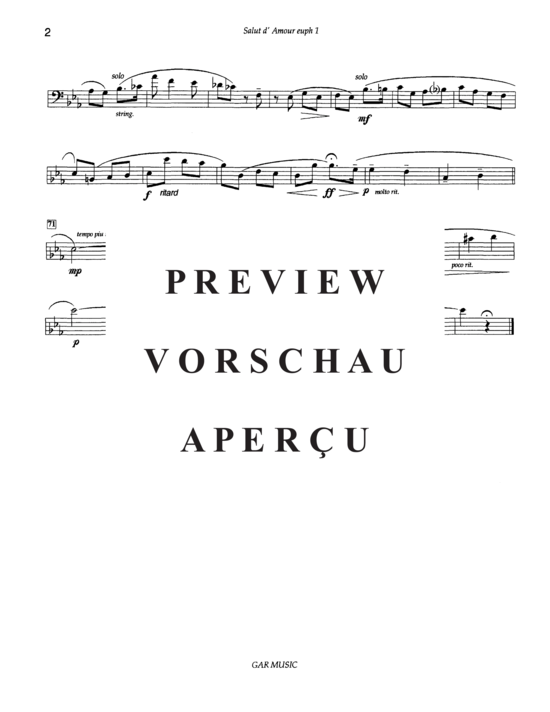 Product gallery: Page 8 of 18 Salut d´Amour , , (Tuba Quartett EETT)