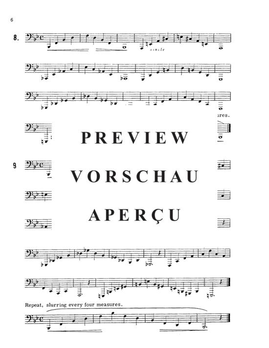 Product gallery: Page 8 of 21 David Uber Warm-Up Procedure for Tuba , , (Tuba Solo)