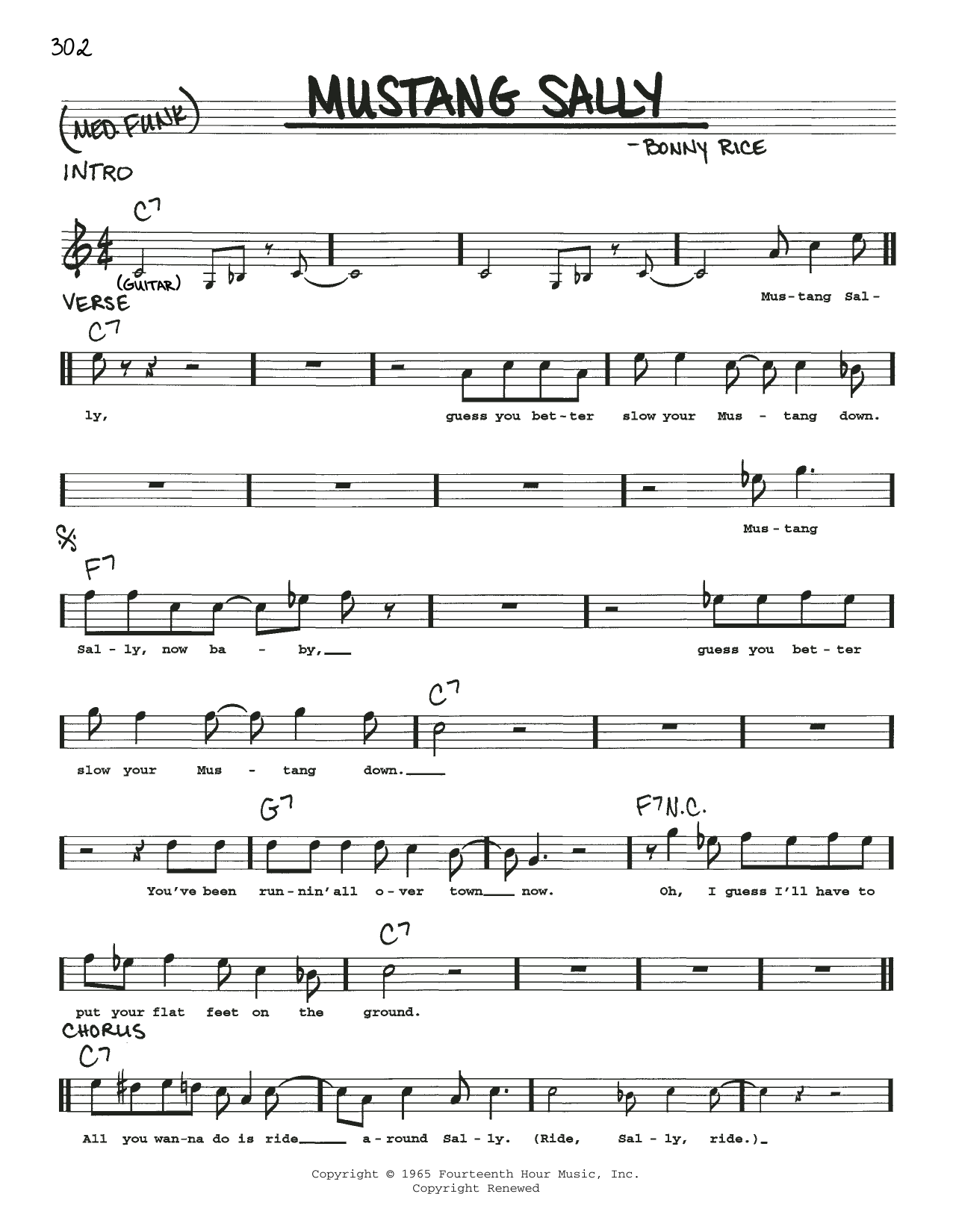 Produktbild zu: Mustang Sally
