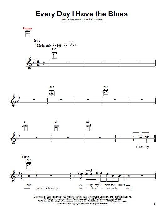 Product gallery: Page 1 of 1 Every Day I Have The Blues, B.B. King