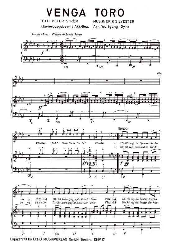 Produktbild zu: Venga ToroErik Silvester