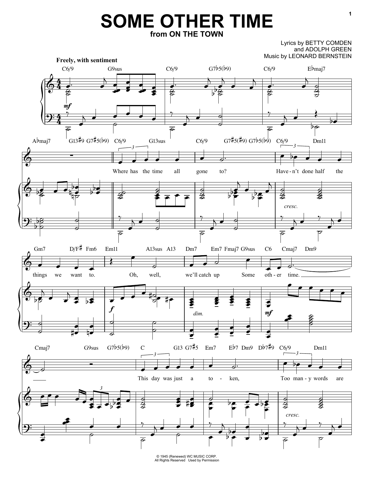 Produktbild zu: Some Other Time [Jazz version] (arr. Brent Edstrom)