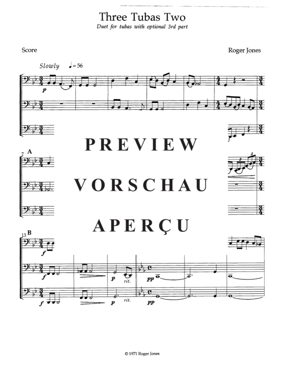 Produktgalerie: Seite 3 von 12 Three Tubas Two , , (Tuba Dett + opt. Tuba 3)