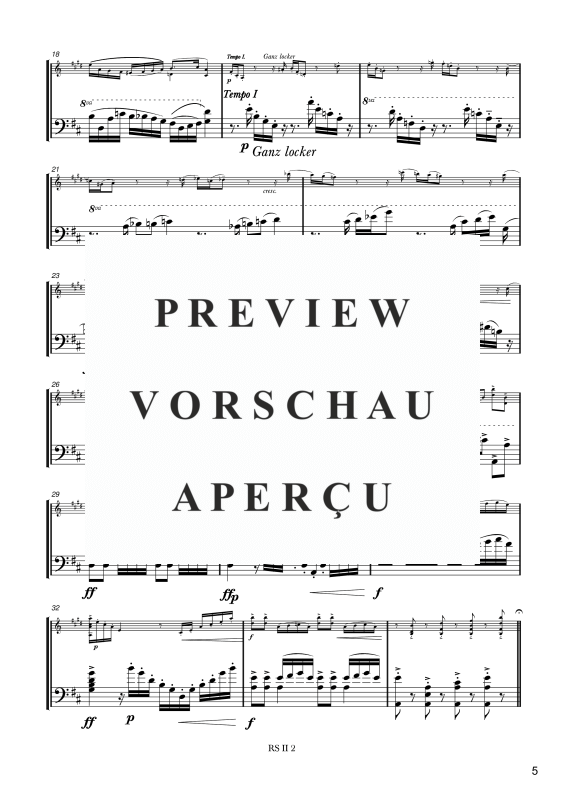 gallery: Romantische Suite Op. 10, , Violine und Kontrabass