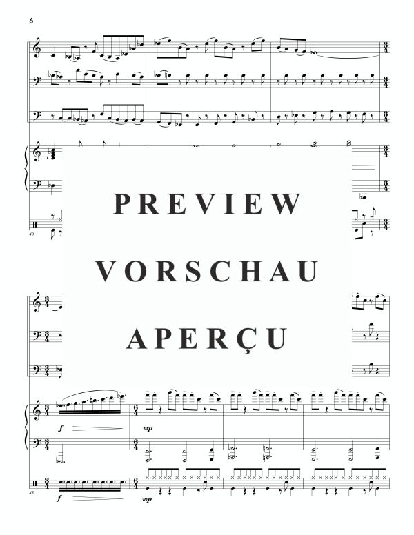 Produktgalerie: Seite 10 von 11 Intrepideedoodah, , (Ensemble Trompete, Euphonium, Tuba, Klavier und Drum Set)