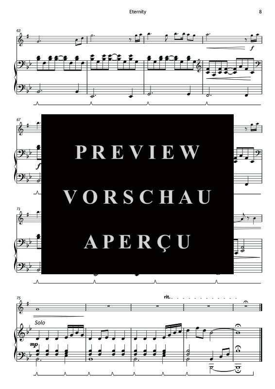 Produktgalerie: Seite 10 von 11 Eternity - Gentle Melodies for Weddings, Church, and Other Occasions, , Altsaxophon und Klavier