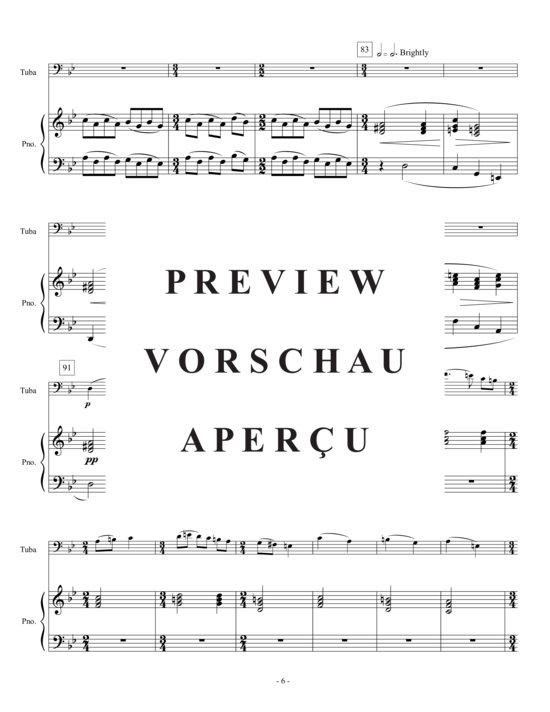 Produktgalerie: Seite 8 von 21 Tuba Concerto , , (Tuba + Klavier)
