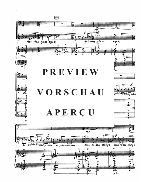 Product gallery: Page 6 of 21 Devil´s Songbook, The (mittlere oder hohe Stimme, Fagott (oder Cello oder Kontrabass) , ,  and piano)