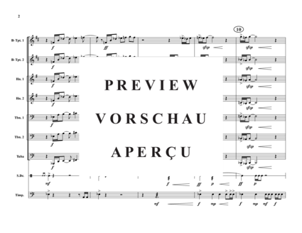 Product gallery: Page 3 of 19 Fanfare for Brass & Percussion , , (Brass Ensemble)