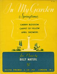 cover: April Showers (from 'In My Garden (Springtime)'), Billy Mayerl